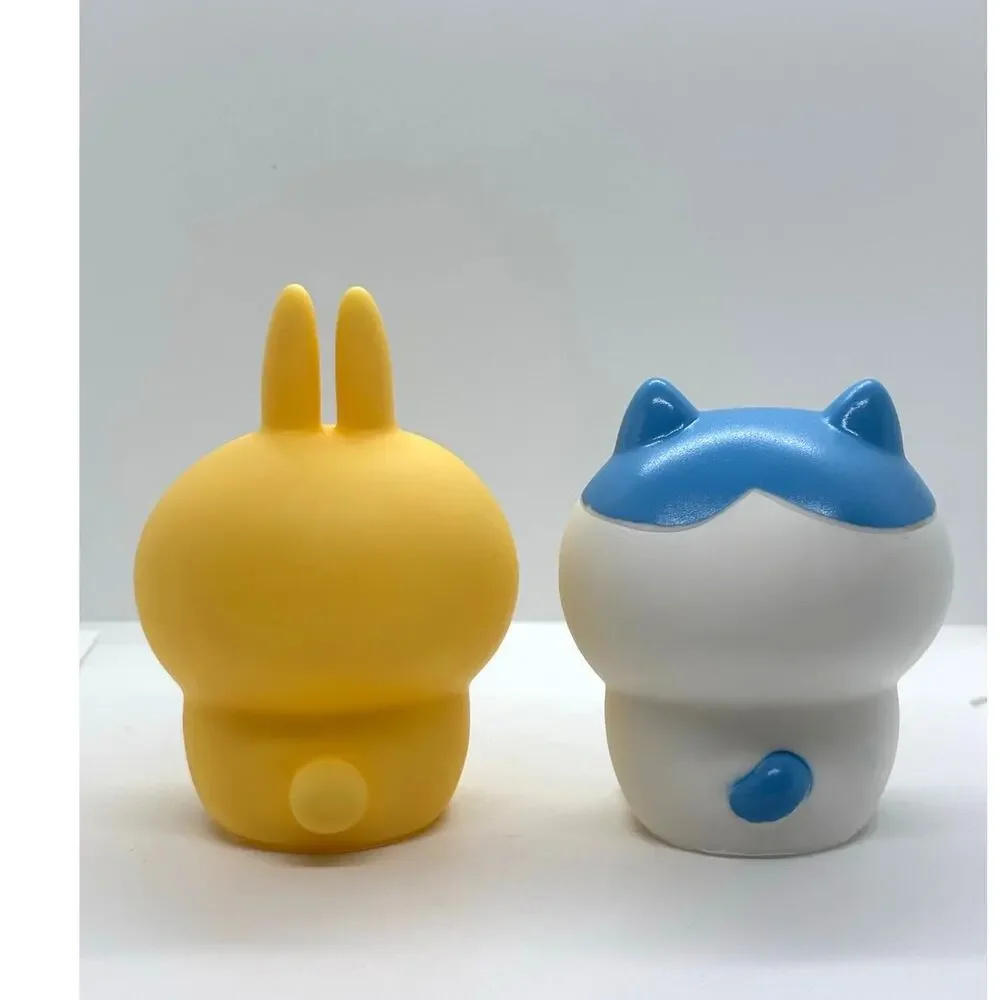 Two Miniso Chiikawa Night Lights, Hachiware (Cat) and Usagi (Rabbit), LED - New
